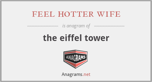 feel hotter wife - the eiffel tower