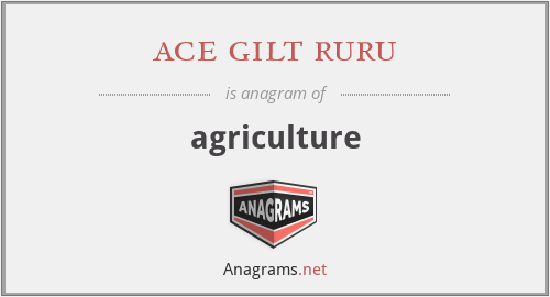 ace gilt ruru - agriculture