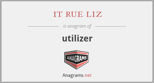 it rue liz - utilizer